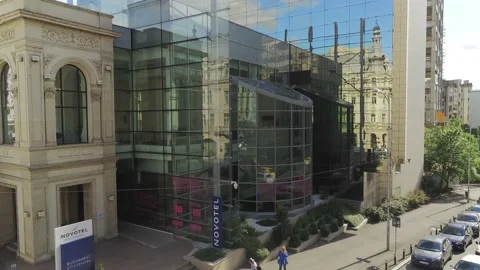 Novotel Hotel Bucharest Stock Footage 131184307