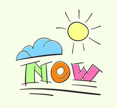 Now act change vector inspire Stock Illustration