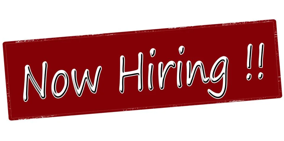 Now hiring Stock Illustration