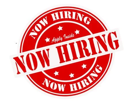 Now hiring Stock Illustration