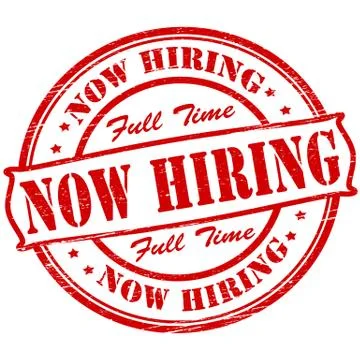 Now hiring Stock Illustration