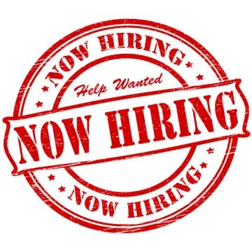 Now hiring Stock Illustration