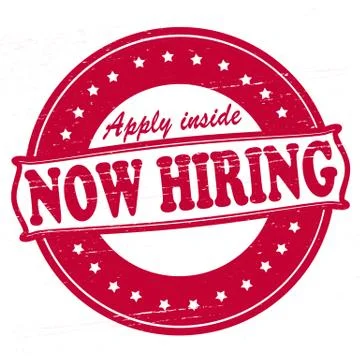 Now hiring Stock Illustration