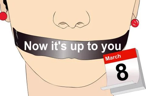 Now it's up to you Illustrazione stock