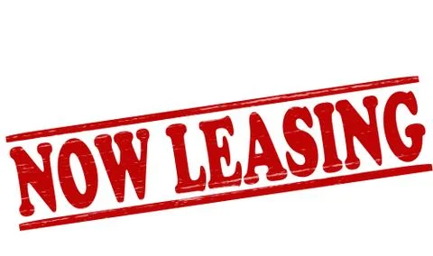 Now leasing Stock Illustration