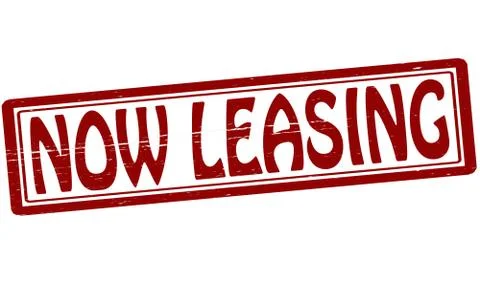 Now leasing Stock Illustration