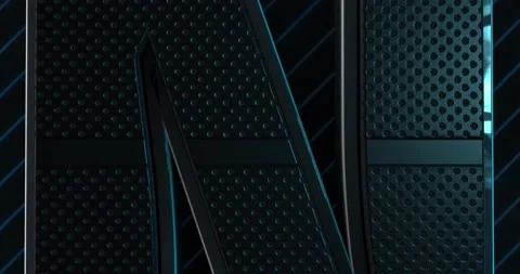 Now open. 3D Promotion Intro. Text Logo Stock Footage 141546316
