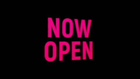 Now open 3d text animation with horizontally word rotating effect. seamless.. Stock Footage 313775403