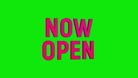 Now open 3d text animation with horizontally word rotating effect. seamless.. Stock Footage 313775414