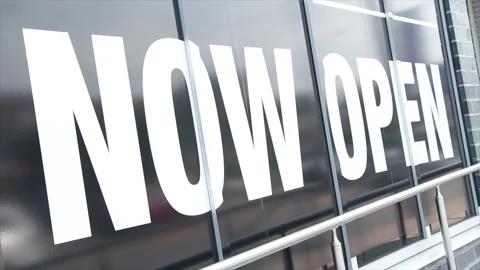 Now open writing caption text words sign in big white letters on black Stock Footage 252043921