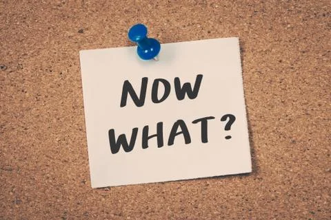 Now What? Stock Photos