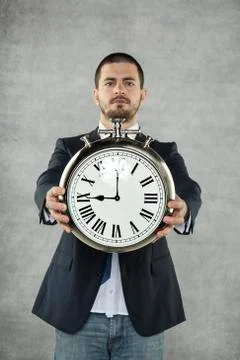 Now is your time Foto stock