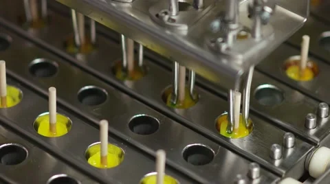 Nozzle for the production of fruit ice Video stock 62500275