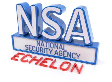 NSA ECHELON Stock Illustration