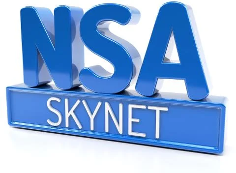 NSA SKYNET Stock Illustration