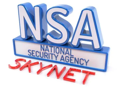 NSA SKYNET Stock Illustration