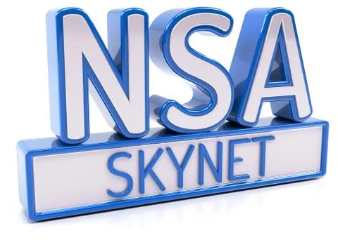 NSA SKYNET Stock Illustration