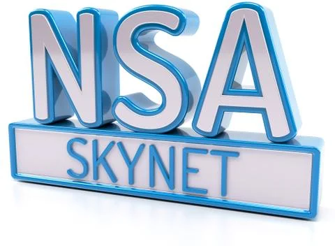 NSA SKYNET Stock Illustration