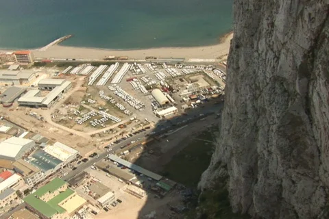 NTSC: Gibraltar Video stock 484123
