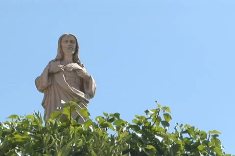 NTSC: Holy statue Stock Footage 419059