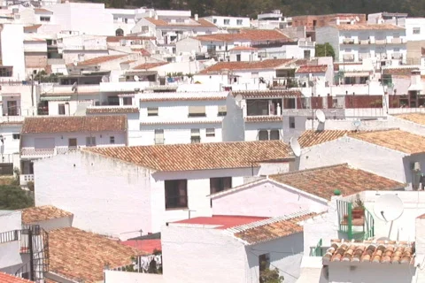 NTSC: Mijas, Spain Stock Footage 419088