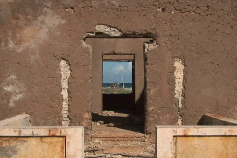 NTSC: Ruin Stock Footage 153321