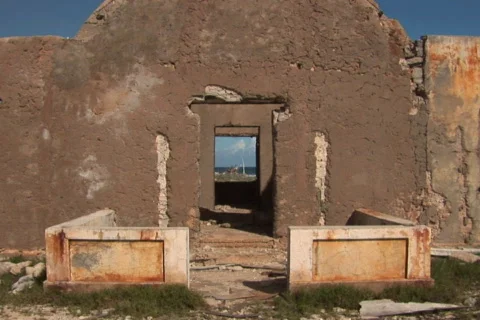 NTSC: Ruin Stock Footage 153325