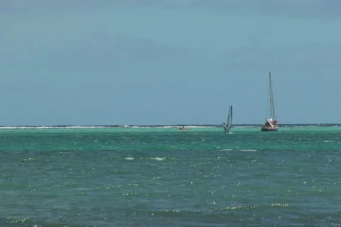 NTSC: Sailboat Stock Footage 153231