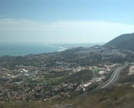 NTSC: Shot from a cable car Stock Footage 671078
