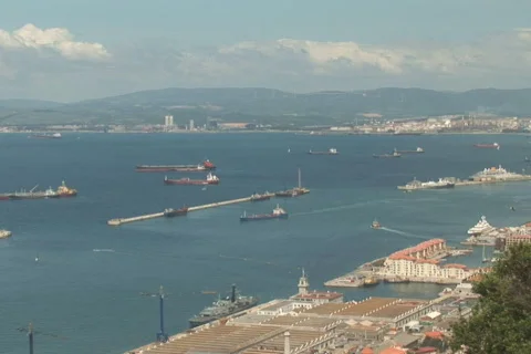 NTSC: Shot from Gibraltar Stock Footage 419199