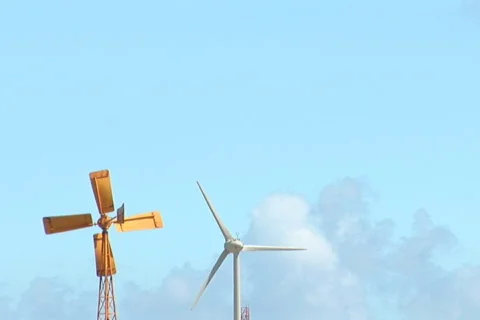 NTSC: Windmill Stock Footage 153255