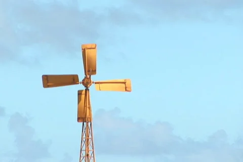 NTSC: Windmill Stock Footage 153256