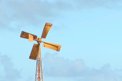 NTSC: Windmill Stock Footage 153258