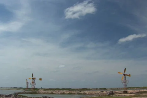 NTSC: Windmill Stock Footage 153525