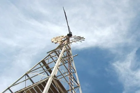 NTSC: Windmill Stock Footage 153578