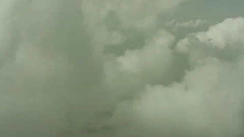 Nubes desde el aire 01 Stock Footage 77434301