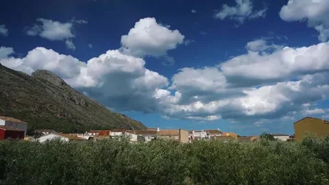 Nubes timelaps Stock Footage 291336923