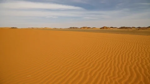 In the nubian desert Stock Footage 102211528