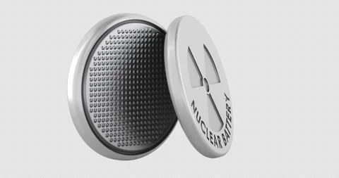 Nuclear battery rotation animation seamlessly loopable. 3D rendering isolat.. Stock Footage 336333824
