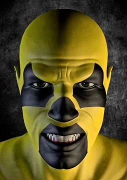 Nuclear bogeyman Illustrazione stock