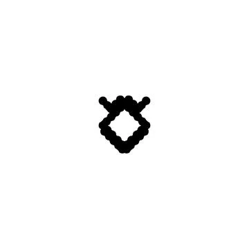Nuclear bomb icon. Simple style no war poster background symbol. Nuclear bo.. Stock Illustration
