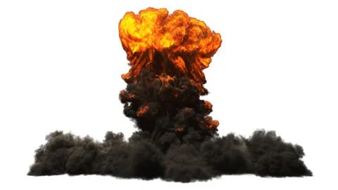 Nuclear bomb Stock Illustration