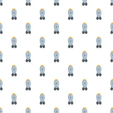 Nuclear bomb pattern representing danger and war concept Stock-Illustration