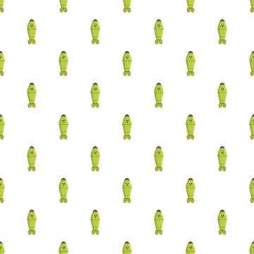 Nuclear bomb pattern symbolizing war and radiation danger 스톡 일러스트