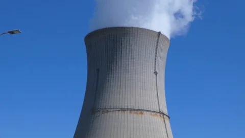 Nuclear Cooling Tower 4K 動画素材 127719676