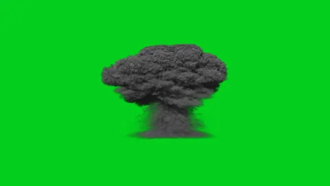 Nuclear explosion Video stock 293500128