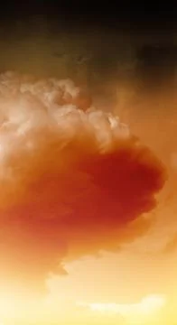 Nuclear explosion Illustrazione stock