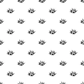 Nuclear explosion pattern イラスト素材