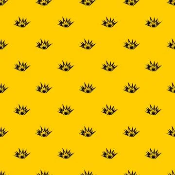 Nuclear explosion pattern vector Stock Illustration