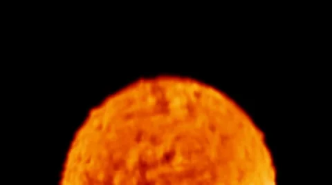 Nuclear Fireball Explosion Clean Graphic Stock Footage 51425946